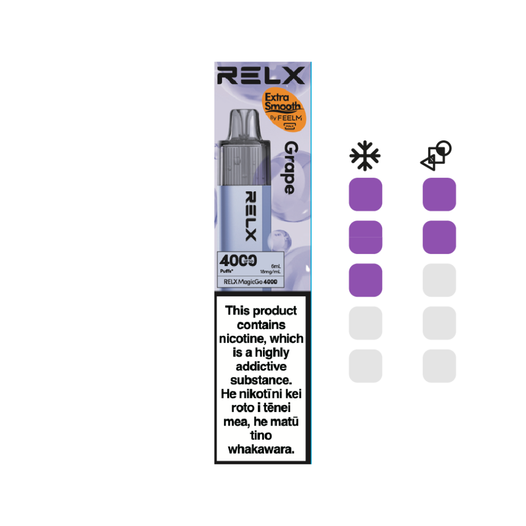 Grape 4000 Puff 18mg/mL