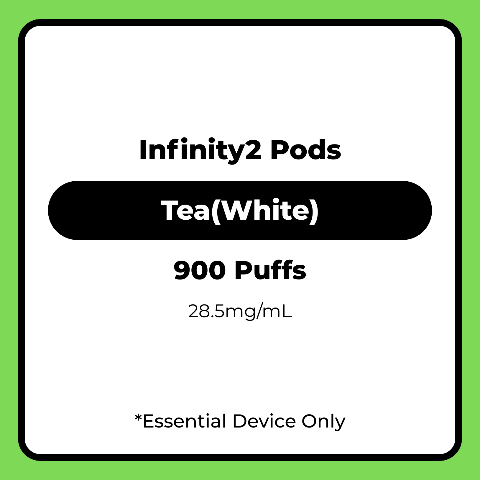 Pod Pro 2 Tea(White) 28.5mg/mL