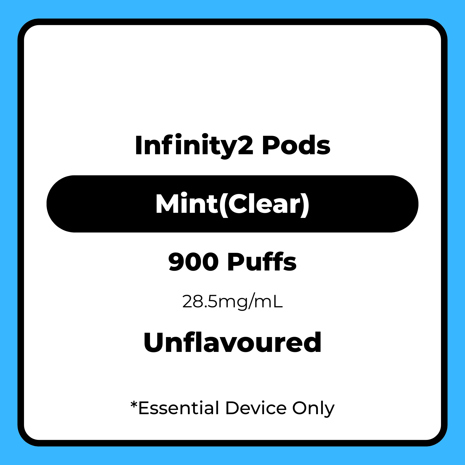 Pod Pro 2 Mint(Clear) 28.5mg/mL
