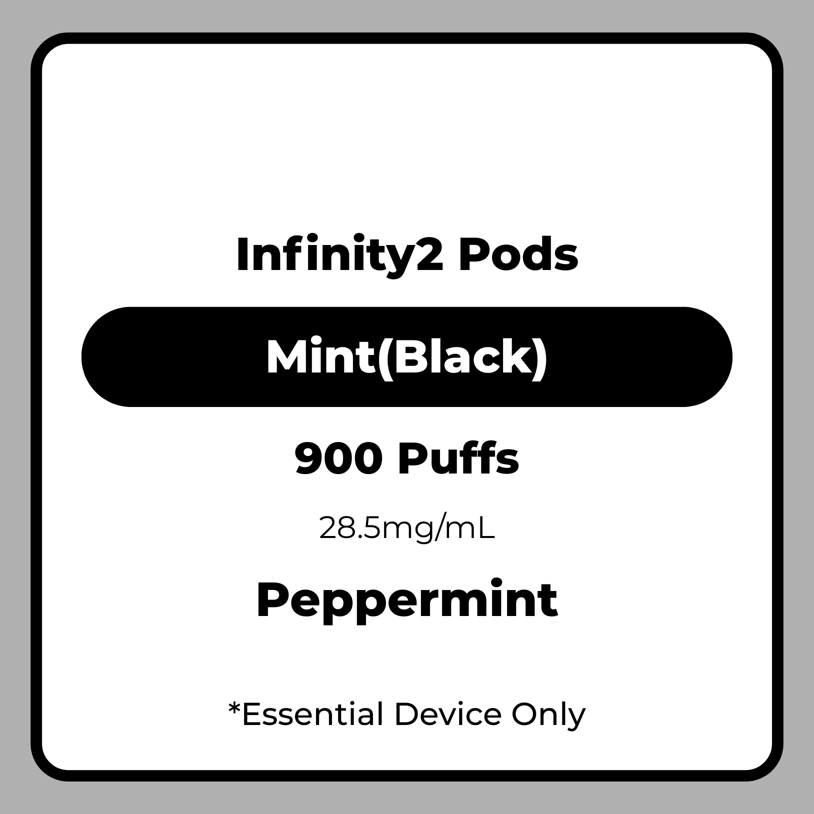Pod Pro 2 Mint(Black) 28.5mg/mL