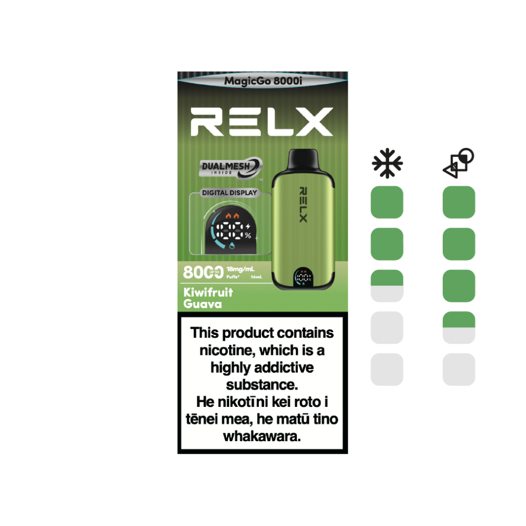 키위프루트 구아바 8000 퍼프 18mg/mL | 1일 할인