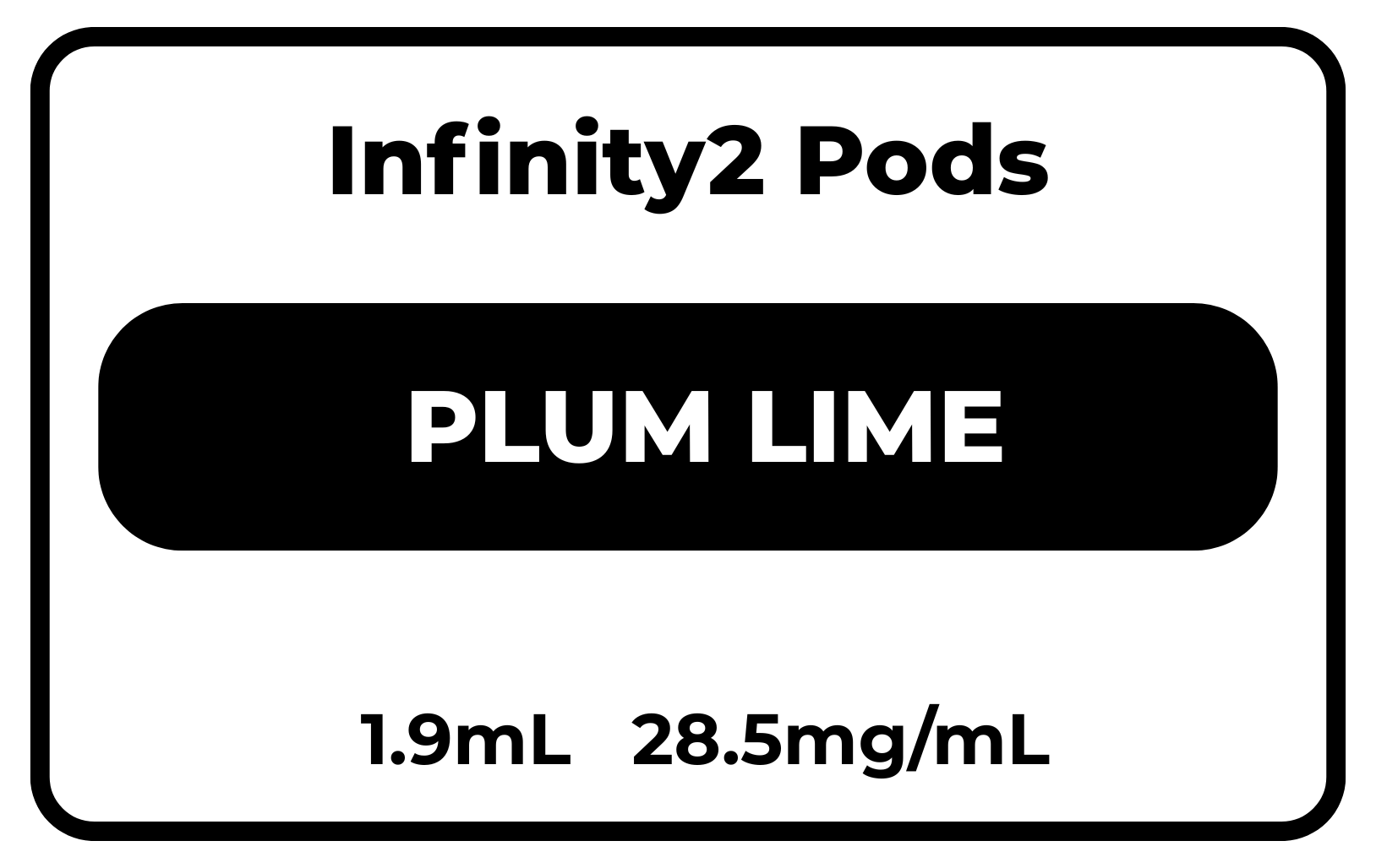 Pod Pro 2 Plum Lime 28.5mg/mL