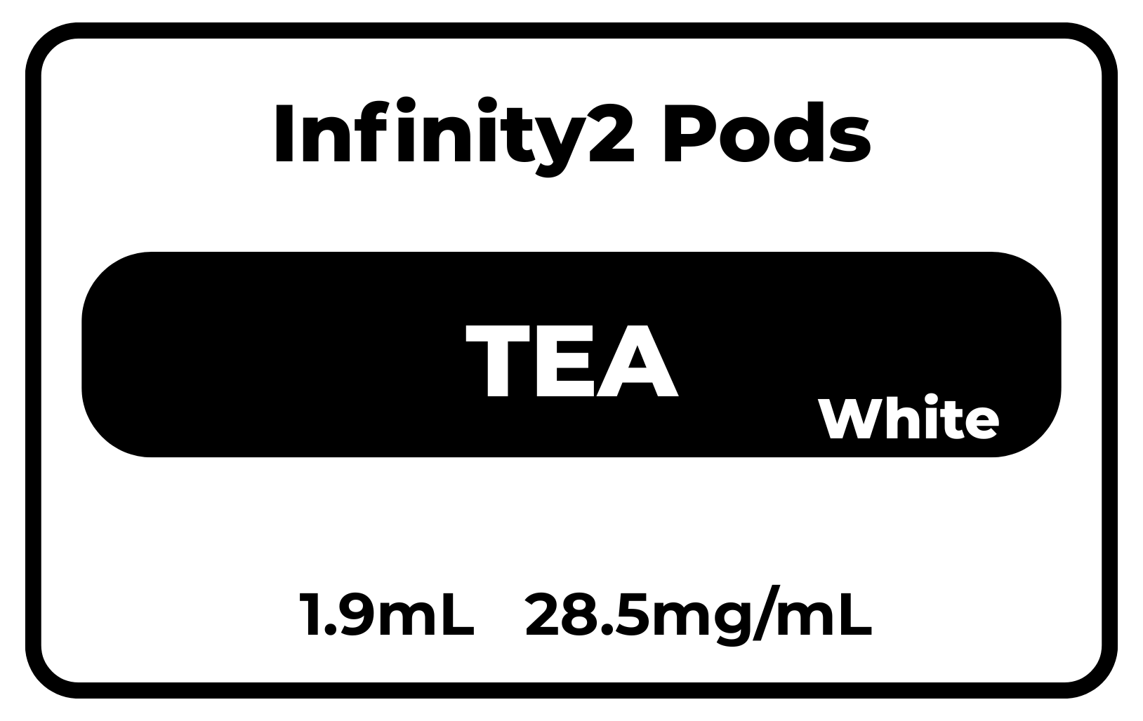 Pod Pro 2 Tea(White) 28.5mg/mL
