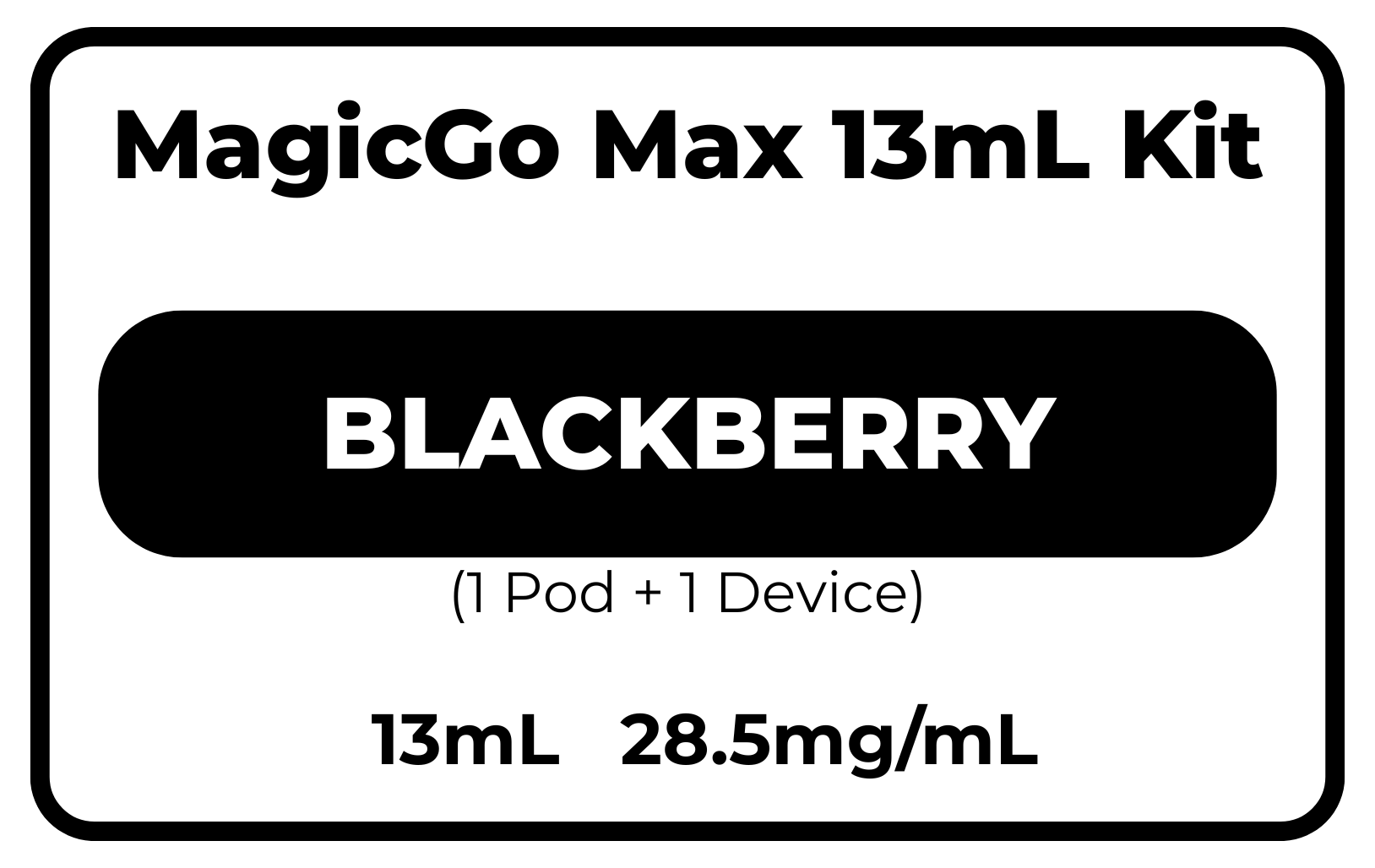 MagicGo MAX 西瓜冰 28.5毫克/毫升