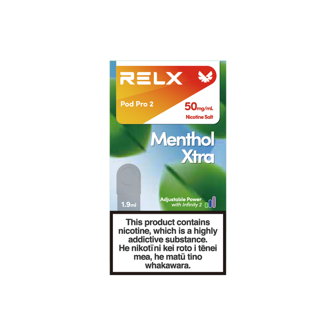 Menthol Xtra (Cool Mint) Nicotine Salt 50mg | RELX New Zealand.