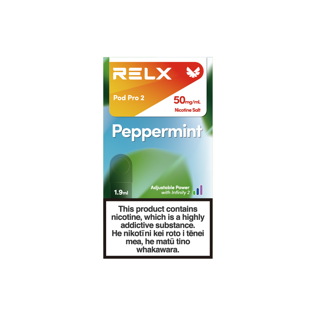 Peppermint Nicotine Salt 50mg | RELX New Zealand.