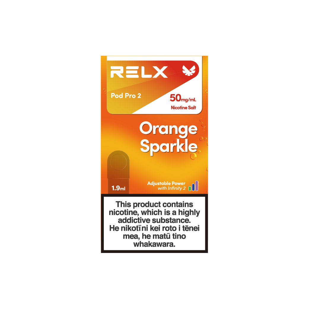 Orange Sparkle Nicotine Salt 50mg/mL